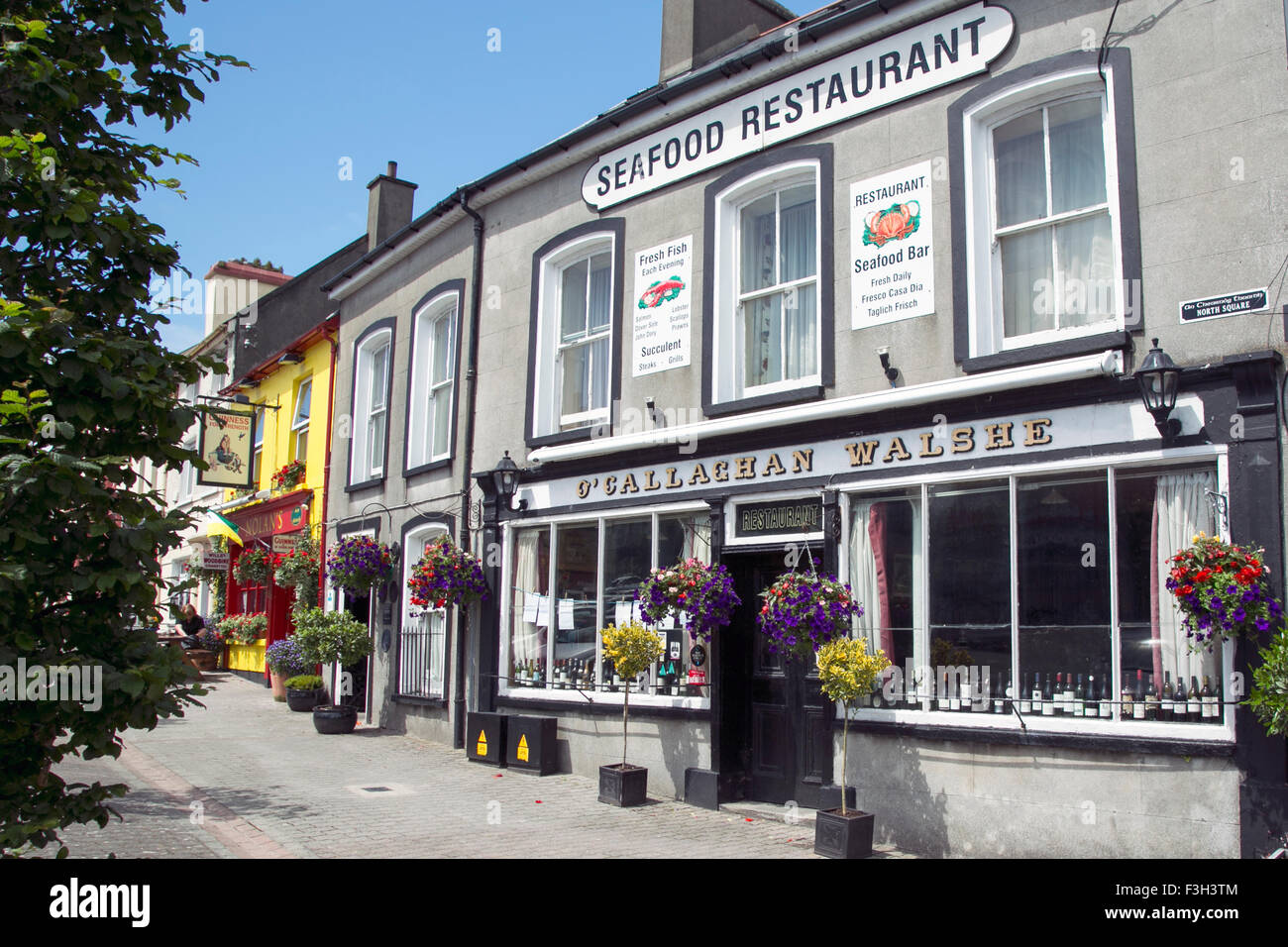 walshe`s seafood restaurant rosscarbery, west cork ireland Stock Photo
